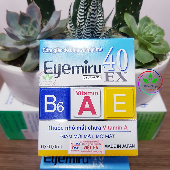 Nước nhỏ mắt eyemiru 40EX nhật bản | Thế Giới Skin Care