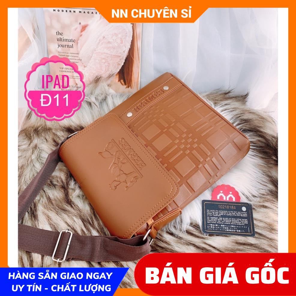 IPAD DA NAM (D11) ⚡100% ẢNH THẬT⚡TÚI IPAD DÁNG ĐỨNG