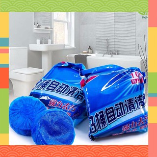 Viên Tẩy Bồn Cầu Toilet Khử Khuẩn Bộ 10 Viên