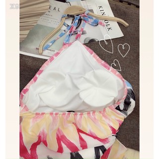 ĐẦM MAXI CỔ YẾM PHỐI MÀU