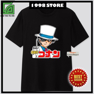 (GIÁ HỦY DIÊT) Áo Thun In Hình siêu trộm Kid Kaito Kuroba Vải Cotton Thái S136