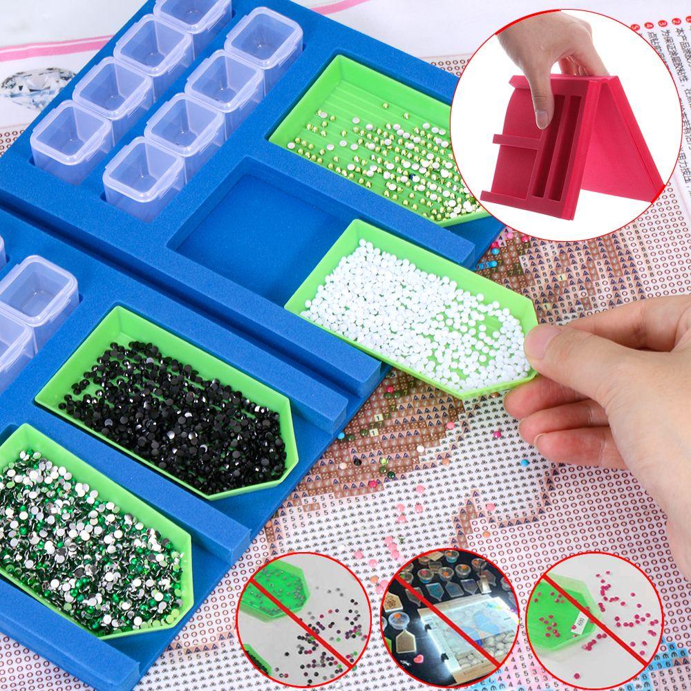 JUNE Khay Giá Đỡ Đựng Dụng Cụ Vẽ Tranh DIY Có Thể Gấp Gọn Tiện Lợi
