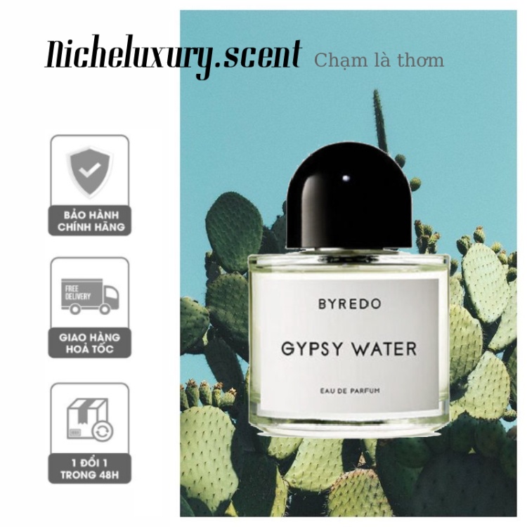 [𝔅𝔢𝔢❅]Nước hoa BYREDO  Gypsy Water - Tester - 10ml-[𝔅𝔢𝔢❅]