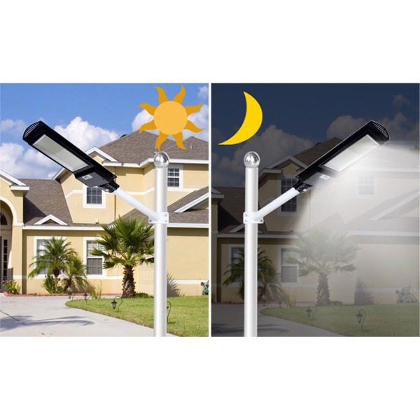 240W Đèn Đường Tấm Pin Liền Thể Năng Lượng Mặt Trời , Cảm Biến Chuyển Động , IP67 Chống Nước mã ABM-HY21240A ABM Solar