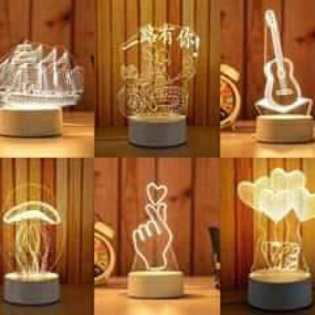 Đèn ngủ 3D