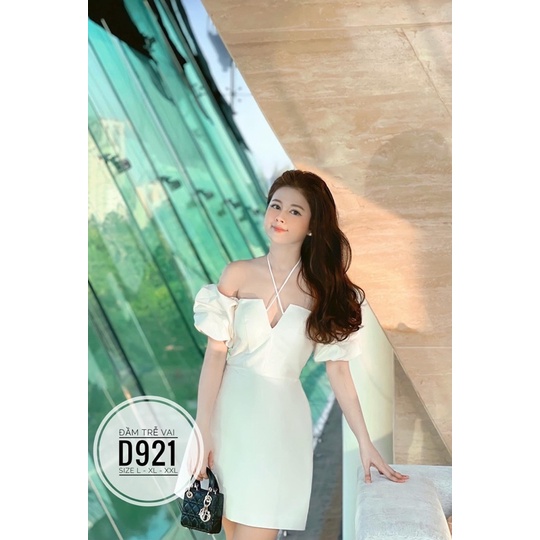 Bigsize Đầm trễ vai D921
