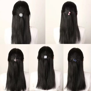 Hộp 12 dây cột tóc Hàn Quốc siu cưng
