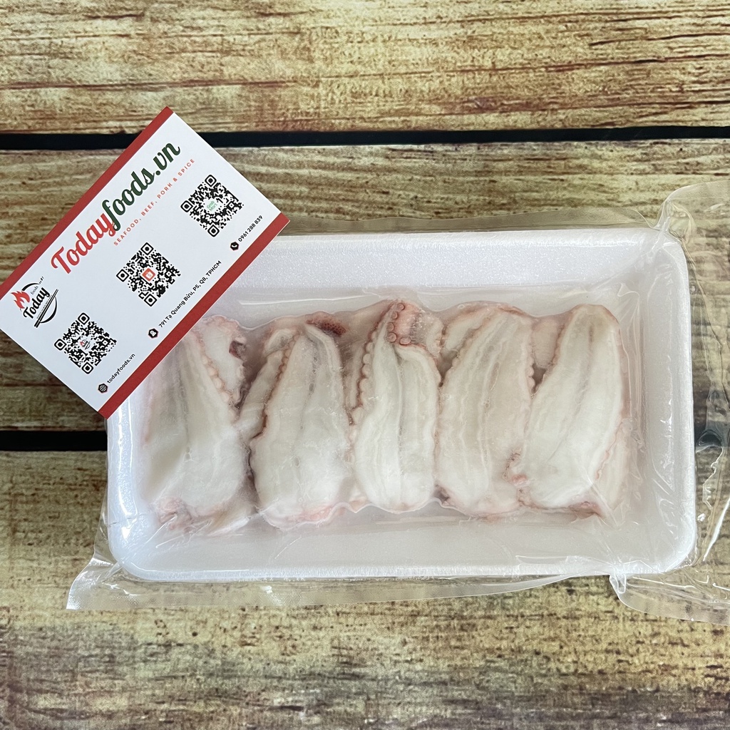 [CHỈ GIAO NỘI THÀNH HCM] Bạch tuộc luộc sushi 6G khay120G (Đông lạnh)