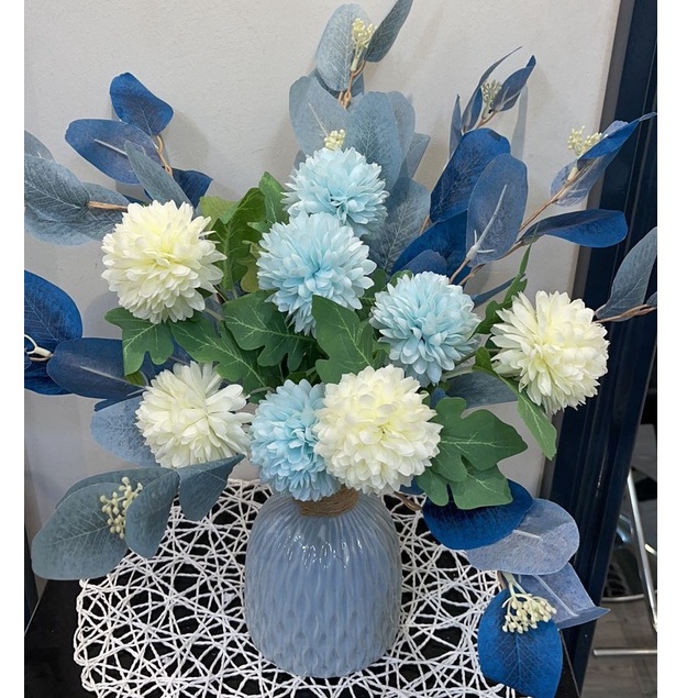 Bình Hoa Bồ Công Anh TRang Trí Nhà Phong Cách Hàn Quốc