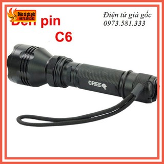 Đèn pin siêu sáng C6