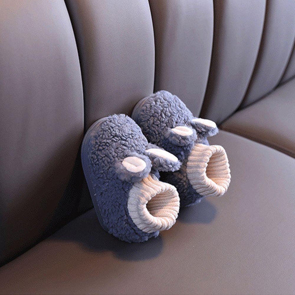 1 Đôi Dép Bông Giữ Ấm Chống Trượt Cho Bé