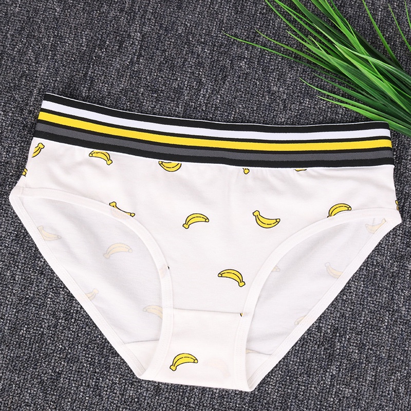 Quần Lót Cotton Nữ Kẻ Sọc Thời Trang