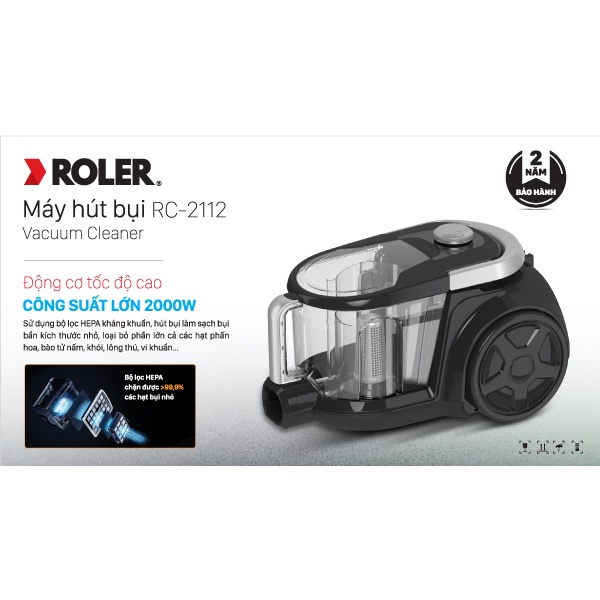 Máy hút bụi ROLER RC-2112