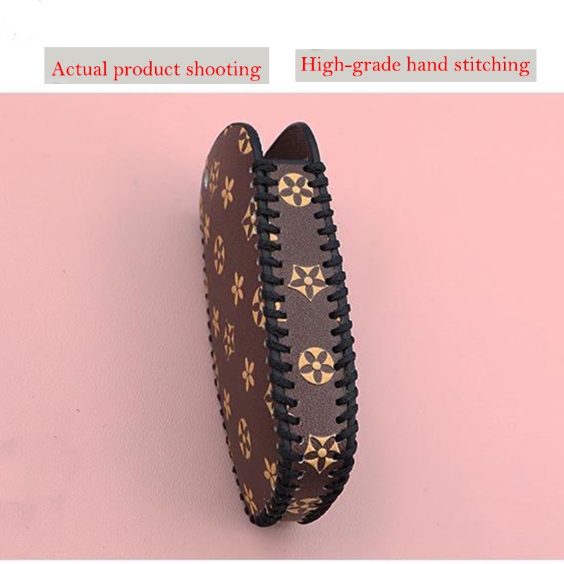 Bao da bảo vệ chìa khoá Smartkey Honda AB Air Blade Honda Lead Vision Vario Click LV khâu tay ABK CD