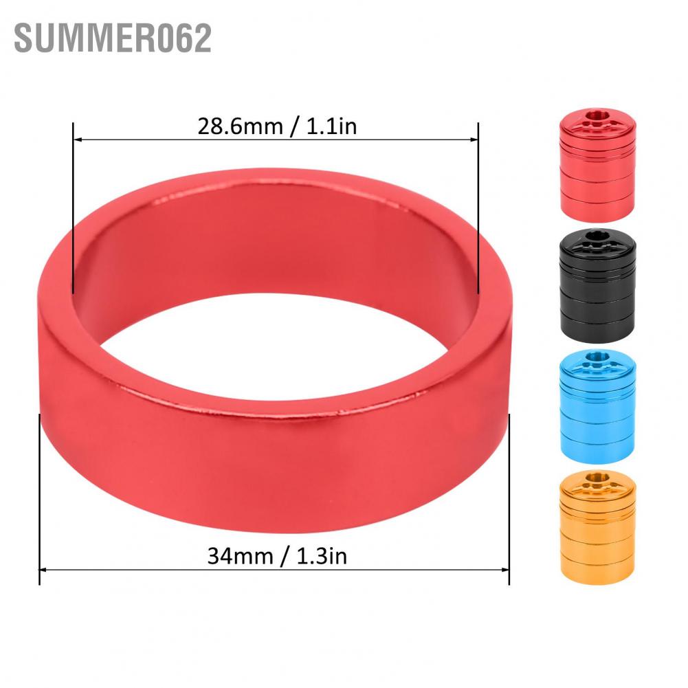 Set 6 vòng đệm chén cổ tay lái xe đạp hợp kim nhôm