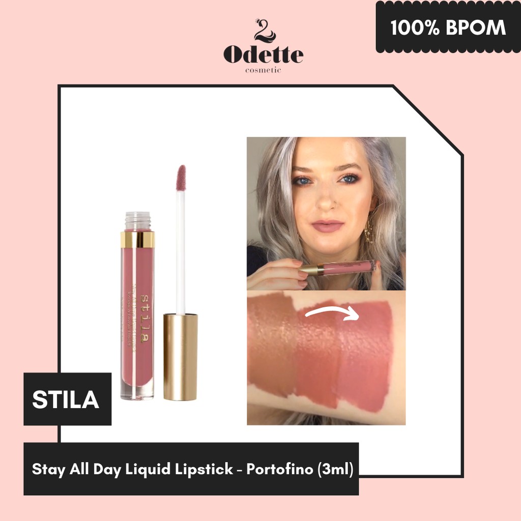 (Hàng Mới Về) Son Môi Dạng Lỏng Dung Tích 3ml Thương Hiệu Stila