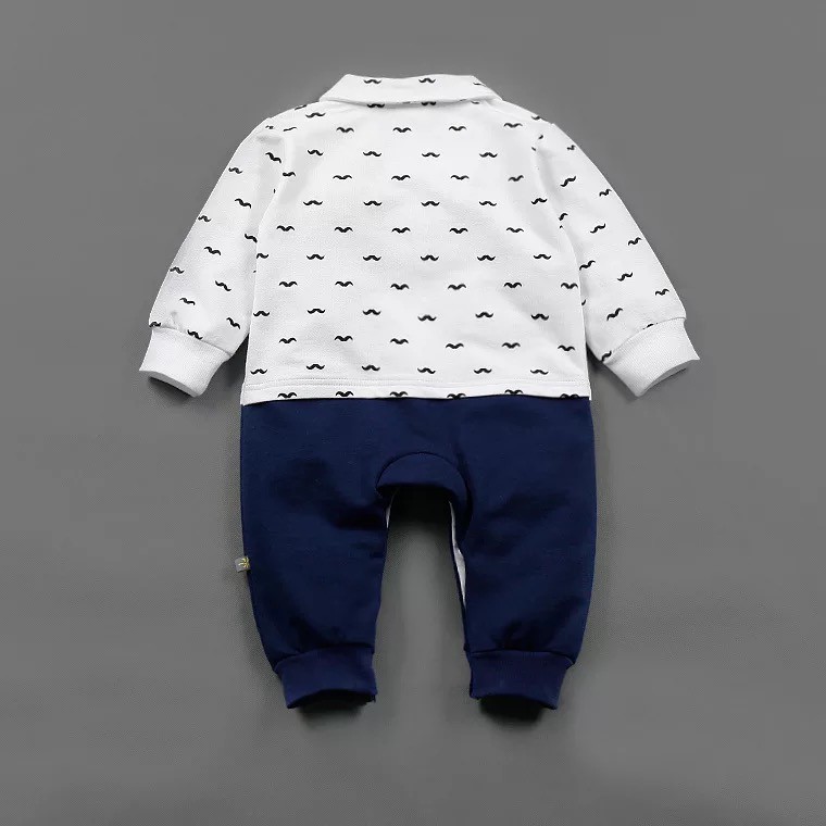 Bộ Bodysuit Áo Sơ Mi Kèm Nơ Phong Cách Soái Ca ^^ | BigBuy360 - bigbuy360.vn