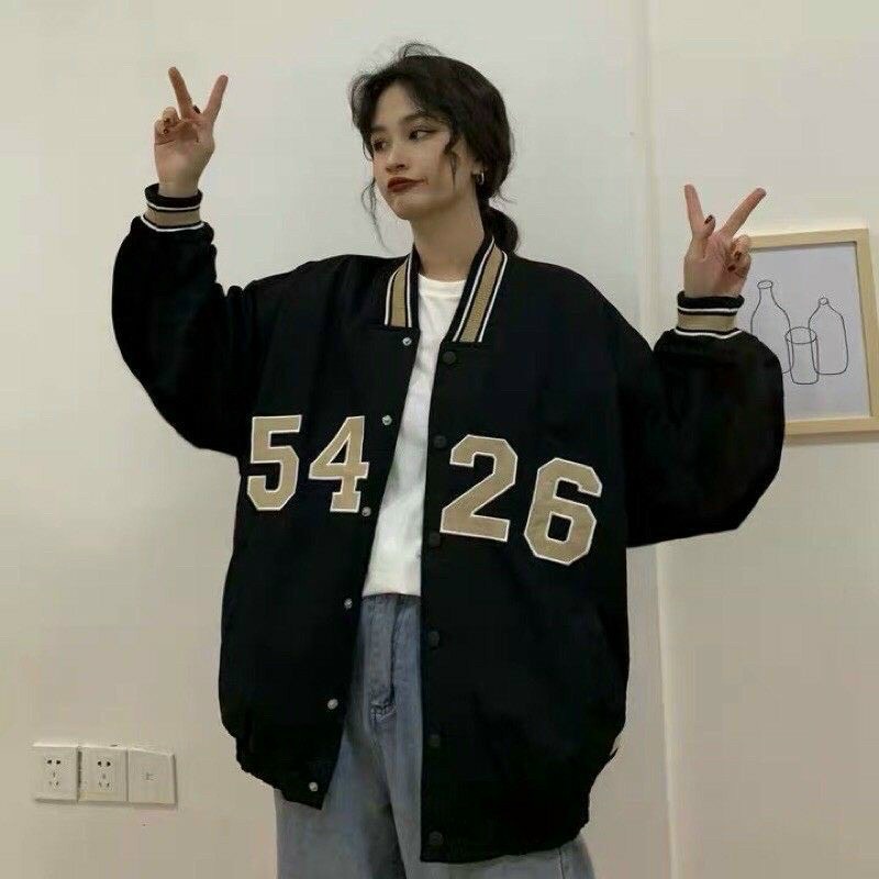 ÁO KHOÁC BOMBER SWEATER NAM NỮ PHONG CÁCH ÂU HÀN SANG CHẢNH, PHỐI MÀU BASIC CƠ BẢN, FORM RỘNG SIÊU ĐẸP