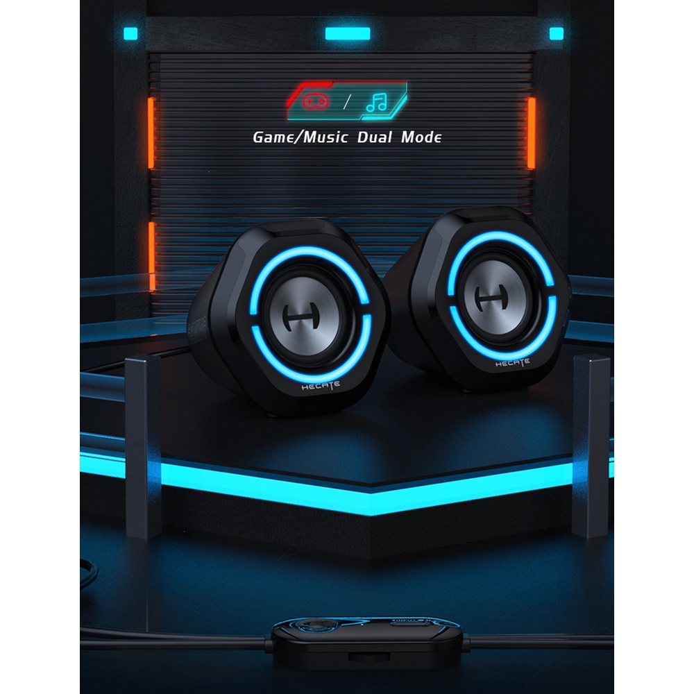 Edifier Loa Chơi Game HECATE G1000 Kết Nối Bluetooth 5.0 Cổng 3.5mm AUX / USB Đa Năng