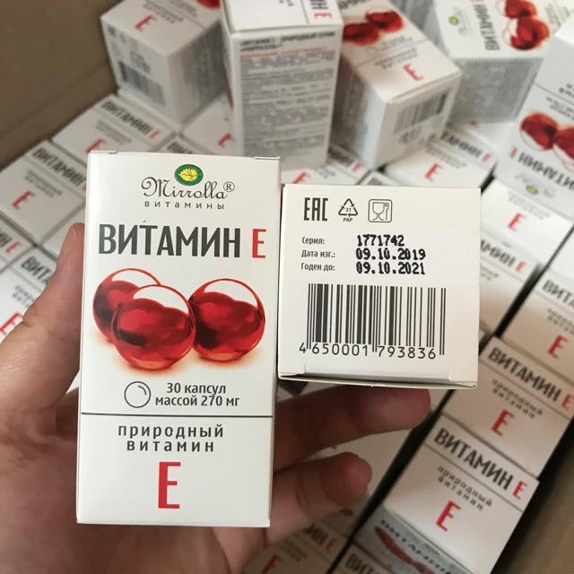 Vitamin E đỏ lọ 30v