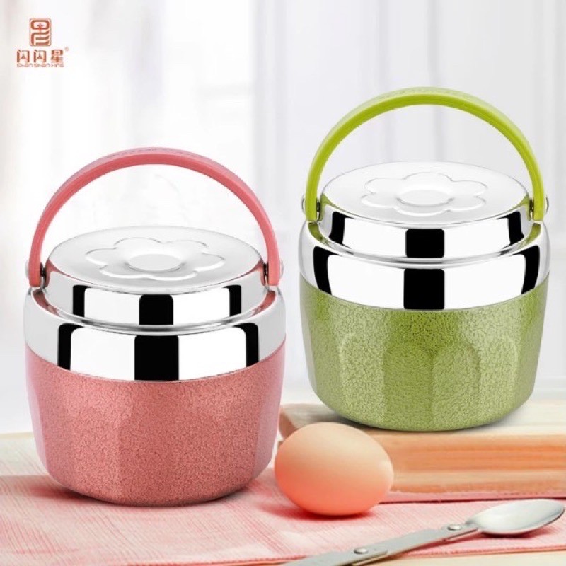 Cặp lồng, cà mèn đựng cơm hình quả bầu 1300ml