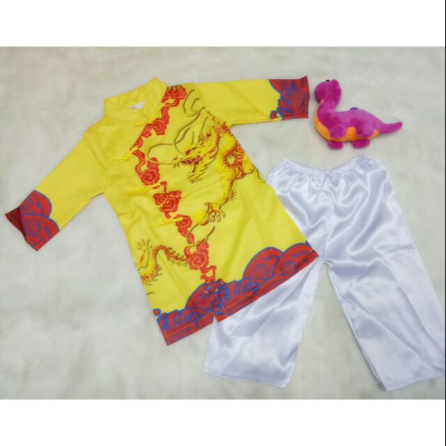 Set Bộ Áo Dài Bé Trai mẫu 1 size 2.6.9