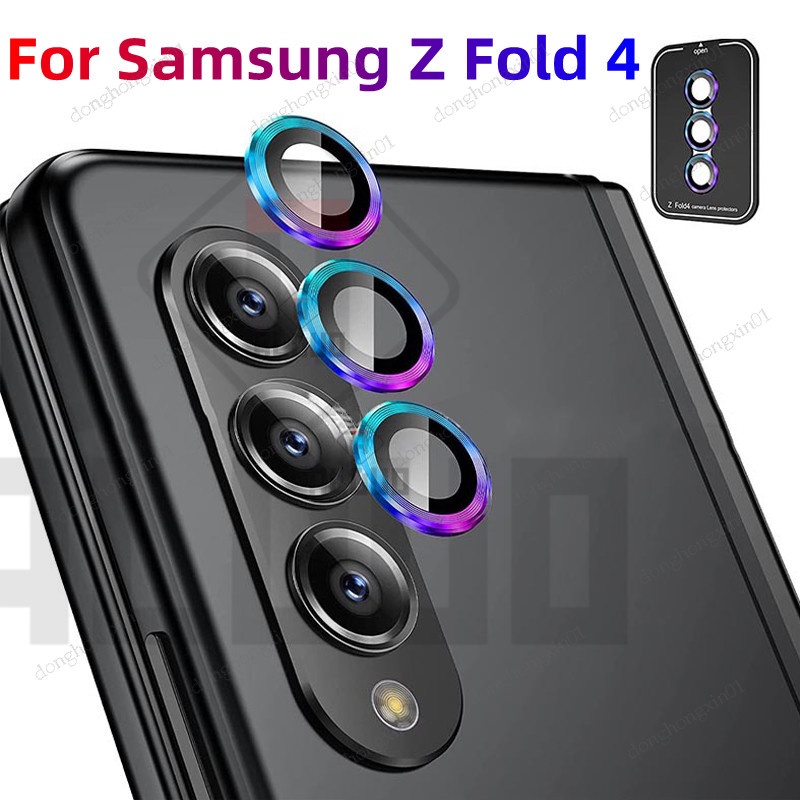 Kính Bảo Vệ Ống Kính Máy Ảnh Gập 4 Gấp 4 Khúc Bằng Kim Loại Cho Samsung Z fold 4