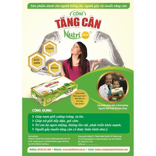 COMBO 3 HỘP CỐM TĂNG CÂN NUTRIBLEND
