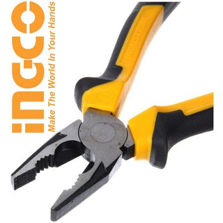 Kìm răng kềm điện 8inch 200mm Thép CRV Combination Pliers INGCO HCP28208