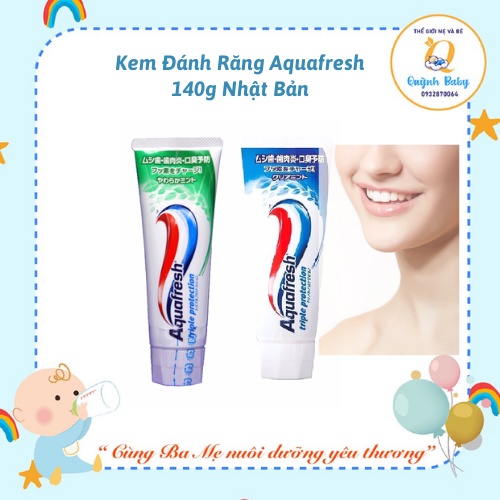 Kem đânh răng nhật bản aquafresh 140g