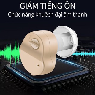 Mini ẩn Máy trợ thính loại pin Máy Trợ Thính Không Dây Đeo Vành Tai