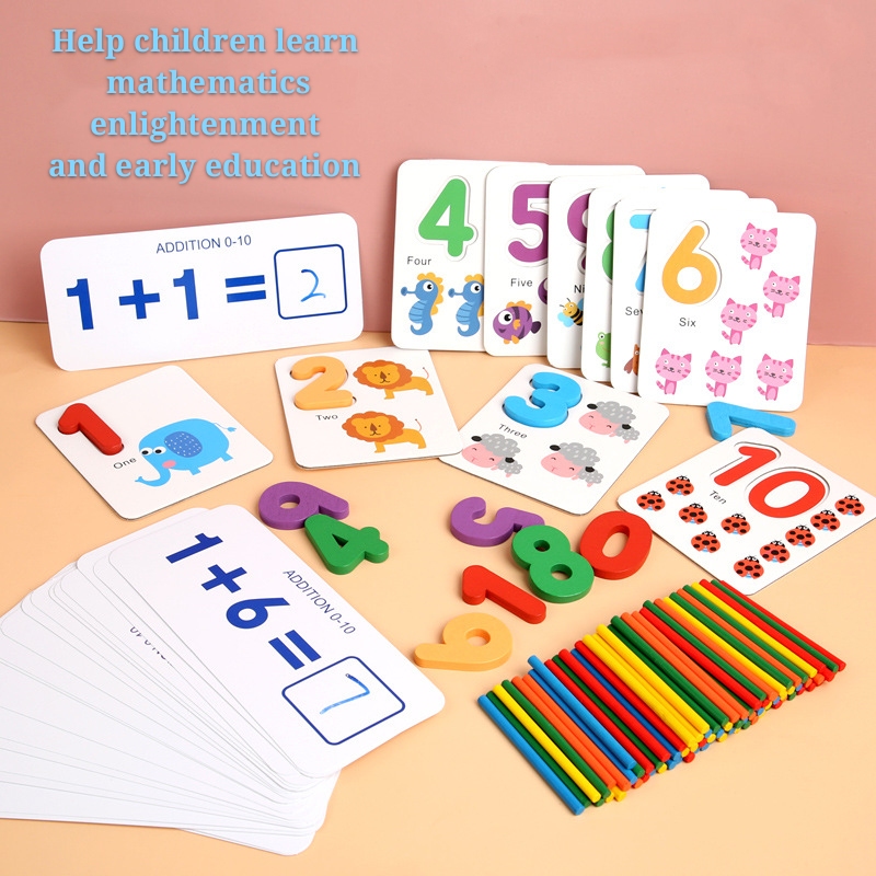 Math puzzle toys for kids early education for kids