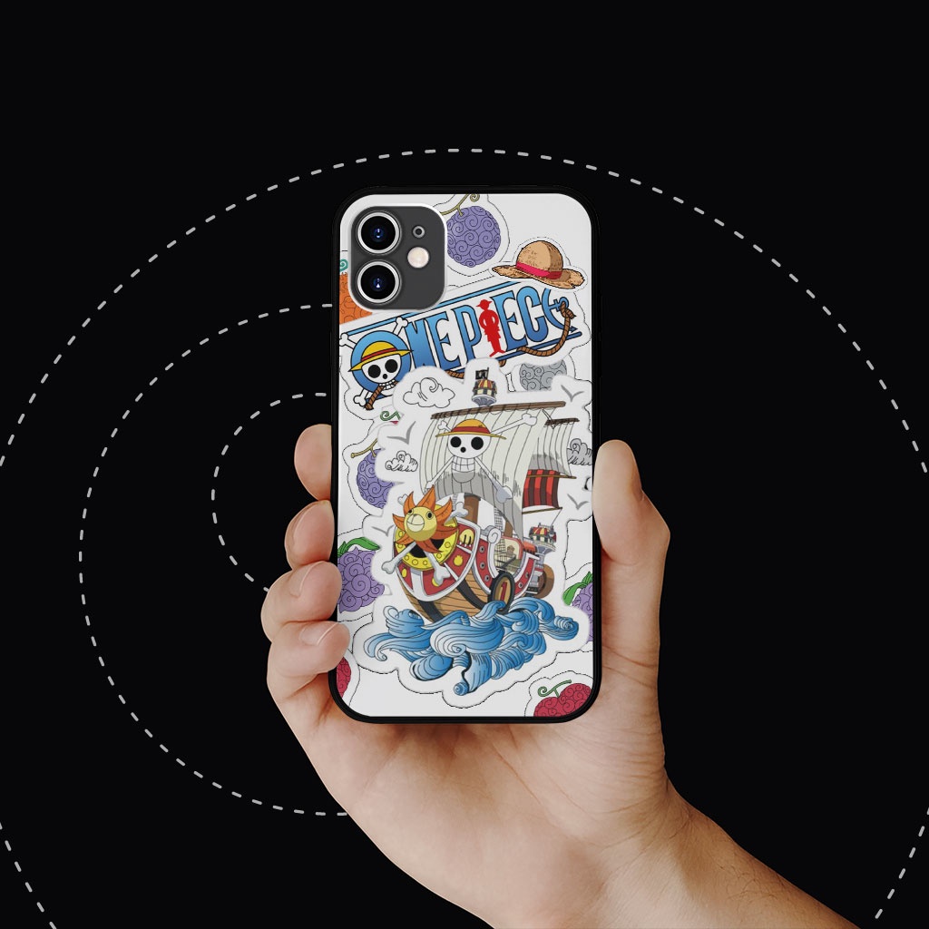Ốp iphone One Piece Tàu Sunny cho Iphone 6 7 8 Plus 11 12 Pro Max X Xr TMAPOD00006