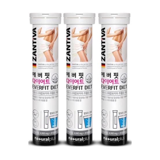 Sủi ZANTIVA Giảm Cân & Trắng Đẹp Da 20 viên