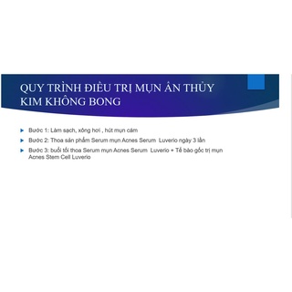 Acnes Serum ! Mụn không bong