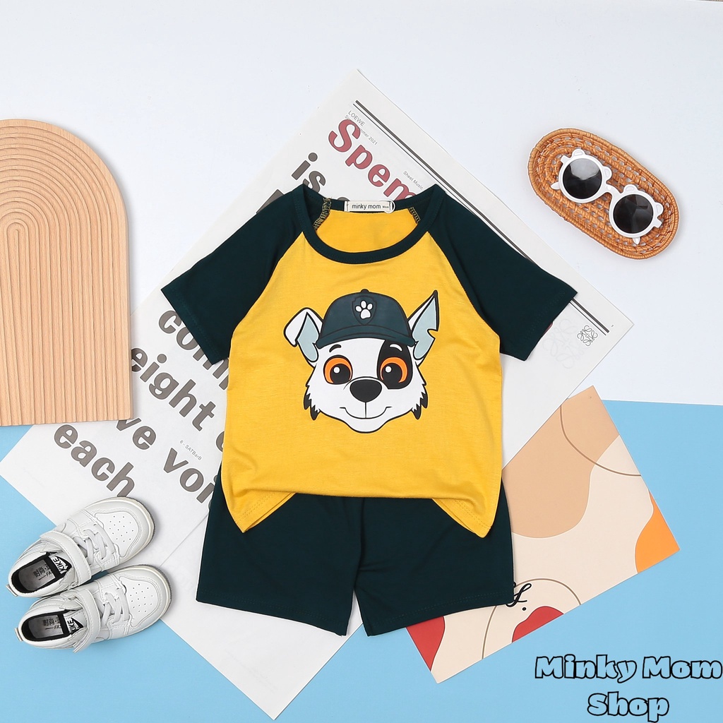 ✨Size(9-32Kg)✨Bộ MinKy Mom Thun LạnhFREE SHIPDể Thương Cho Bé Gái Bé Trai, Đủ Màu