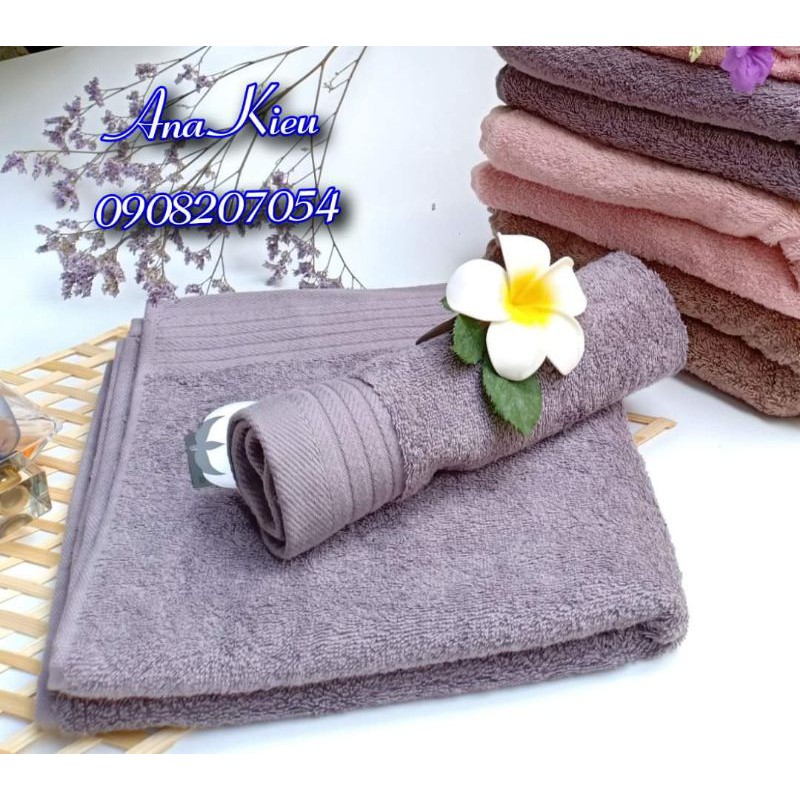 Khăn mặt, khăn tắm 100%Coton ORGANIC Shavoren