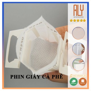 [Combo 100] phin giấy pha cà phê, cà phê phin giấy dùng 1 lần