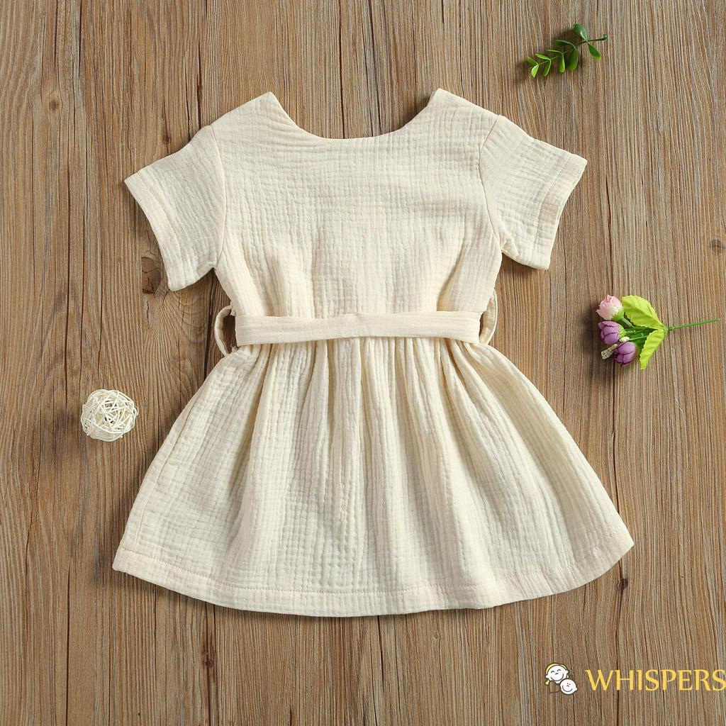 Đầm Nữ Tay Ngắn Cổ Chữ V Thời Trang Quyến Rũ