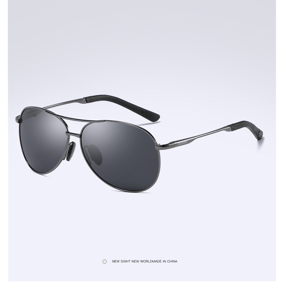 Kính nam, Kính đi đường chống tia UV, mắt kính polazide phân cực Aviator A013