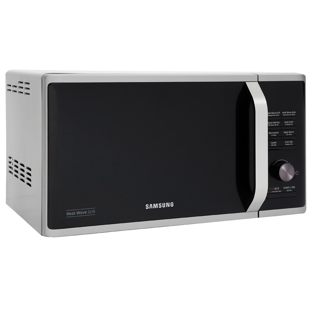 [Mã ELHADEV giảm 4% đơn 300K] Lò vi sóng có nướng Samsung MG23K3575AS/SV-N 23 lít 800 W - Chính hãng BH 2 năm