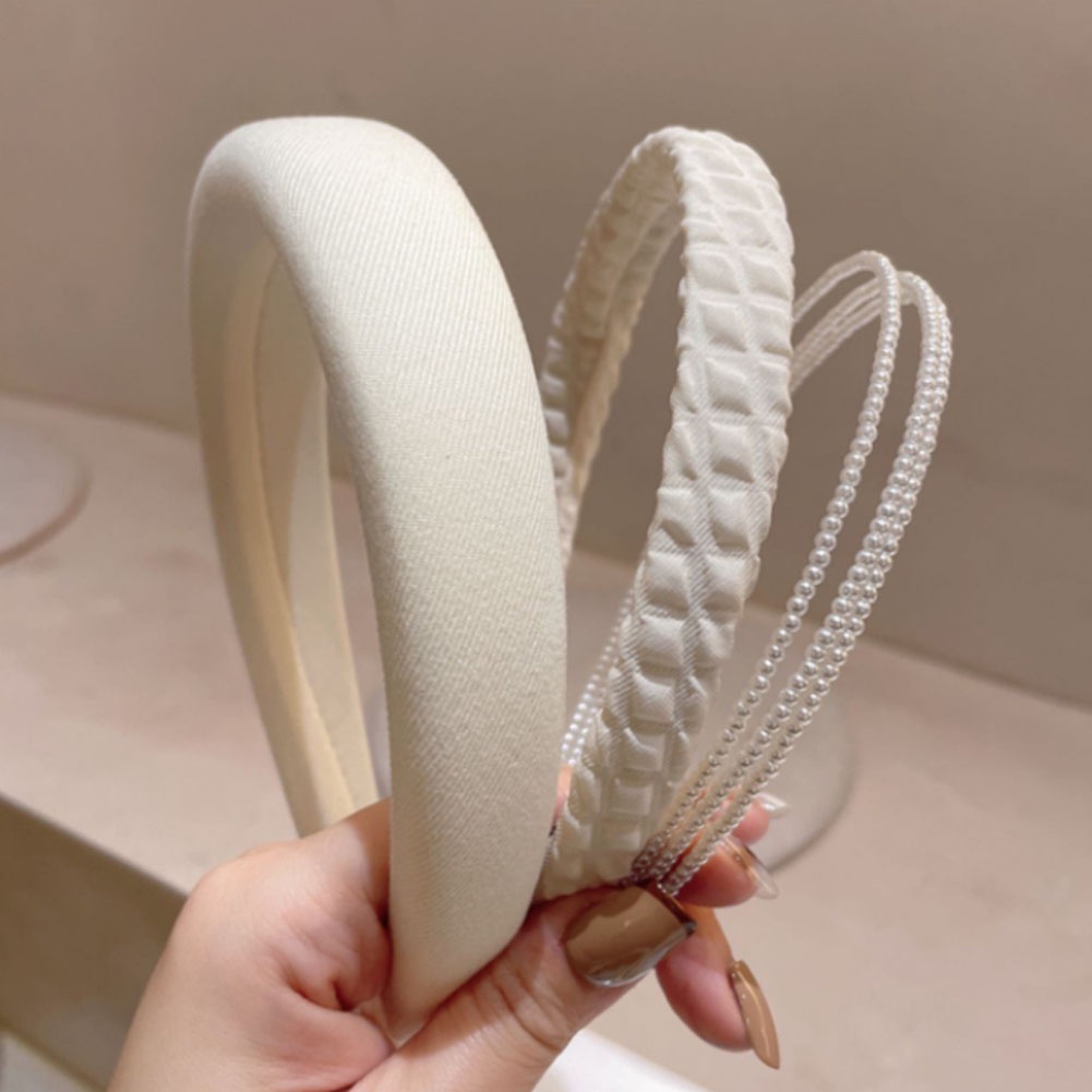 Băng Đô Đội Đầu Kiểu Pháp Màu Sắc Đơn Giản Bắt Mắt