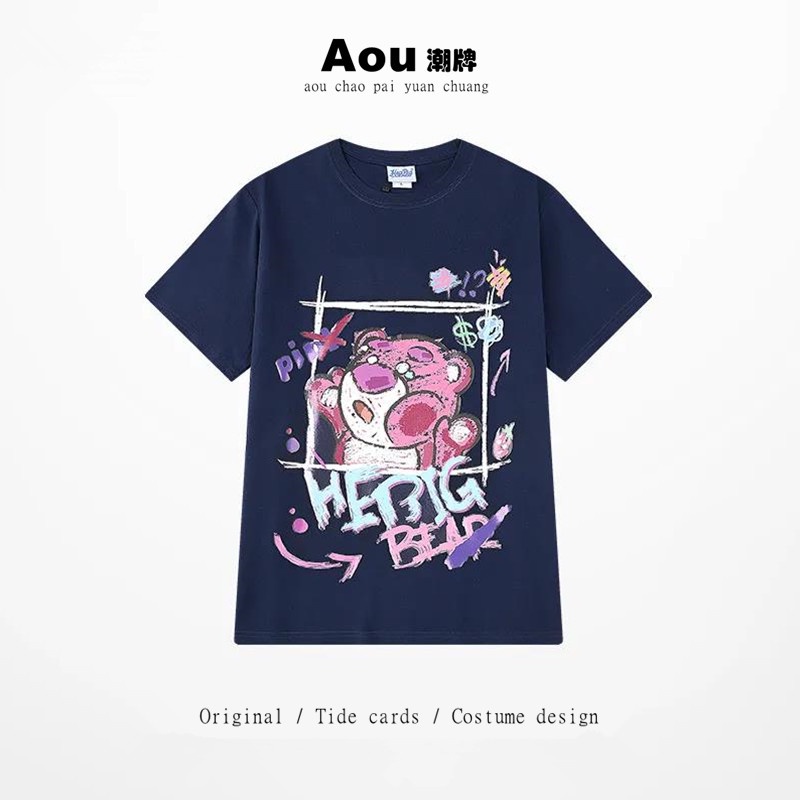 Áo Thun Cotton Tay Ngắn oversize In Chữ Đơn Giản Thời Trang Cho Nữ