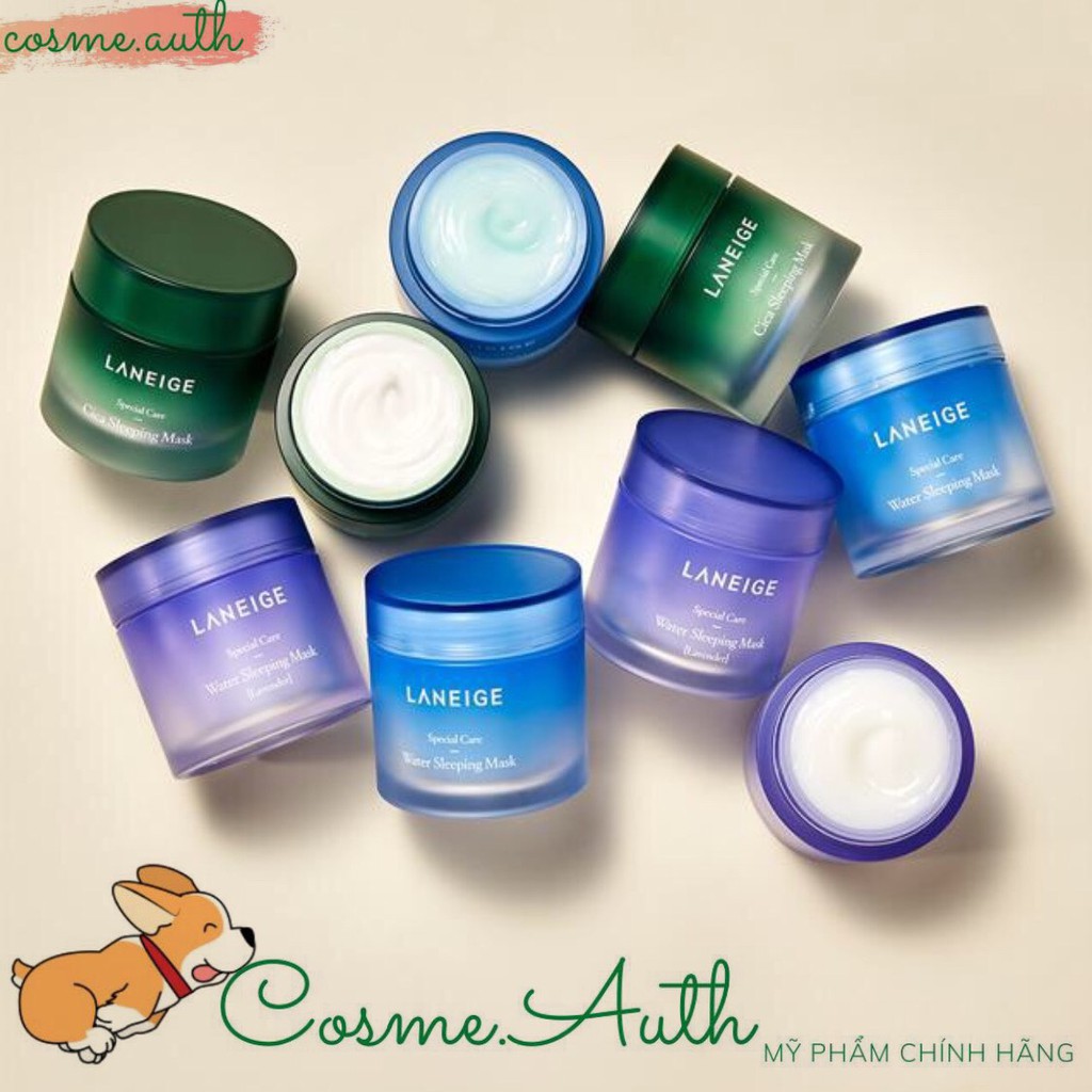 Mặt Nạ Ngủ Laneige Water Sleeping / Cica Sleeping Mask - Hàn Quốc