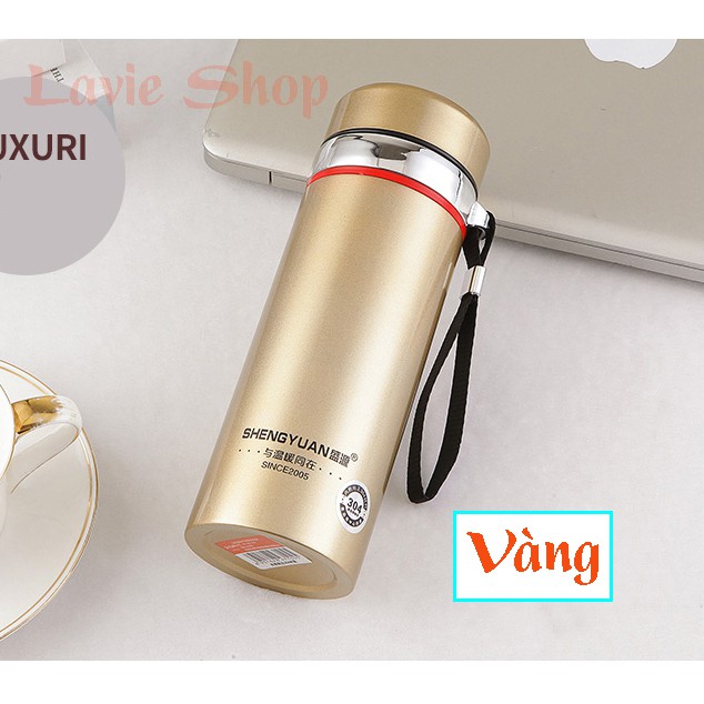 Bình Giữ Nhiệt Inox 304 Đựng Nước Nóng Và Lạnh 2 Lớp Dung Tích 800ml/1000ml Giữ Nhiệt Cực Lâu vt669