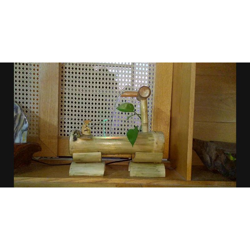 Thác nước phong thủy tre - Mẫu 13