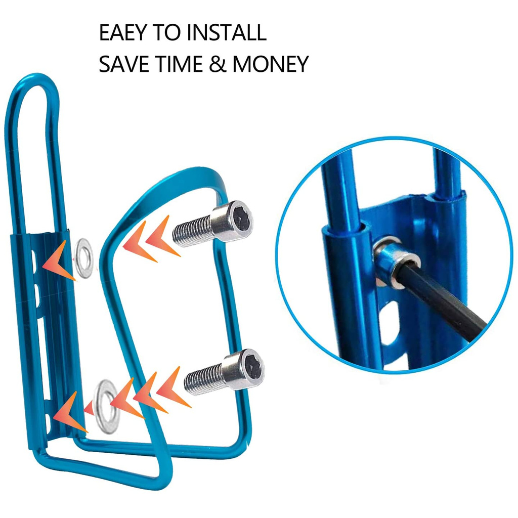 Giá Đỡ Bình Nước Gắn Xe Đạp Bằng Hợp Kim Nhôm