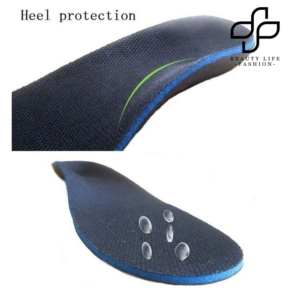 [Shoes] 1 Pair High Arch Support Varus Flat Foot Pads Shoe Insole