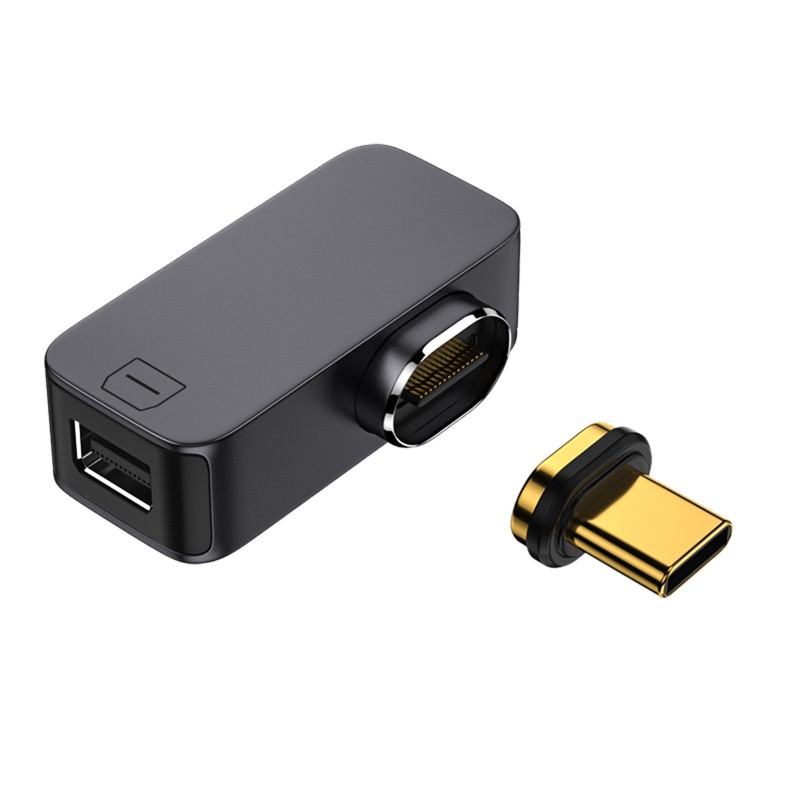Bộ Chuyển Đổi Cổng USB C Sang Cổng Mini DP 90 Độ 8K 60Hz 8K 60Hz Có Từ Tính