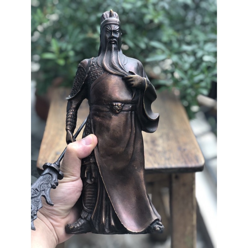 Tượng Quan Công Siêu Đẹp Bằng Đồng